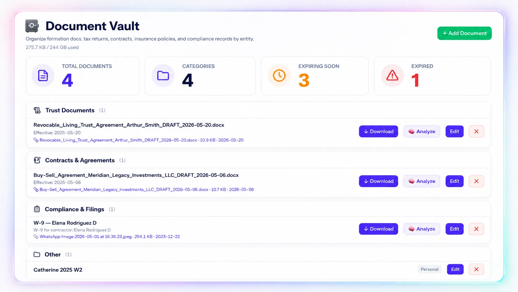 HaraPro Document Vault